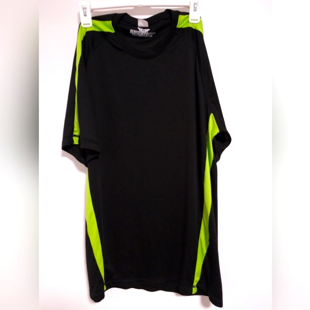 Black DRIEQUIP Biking Short Sleeve Shirt